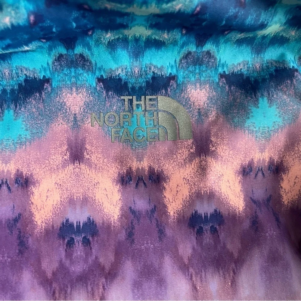 North Face | Girls XL‎ Dry Vent Purple/Teal Lightweight Hooded Jacket